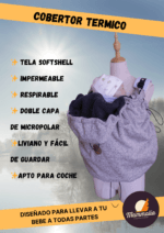 Cobertor térmico para llevar bebés