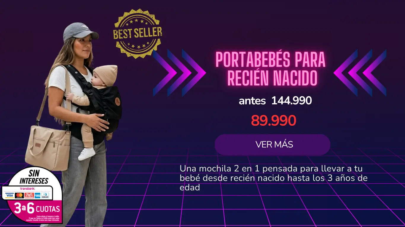portabebés ergonómico oferta